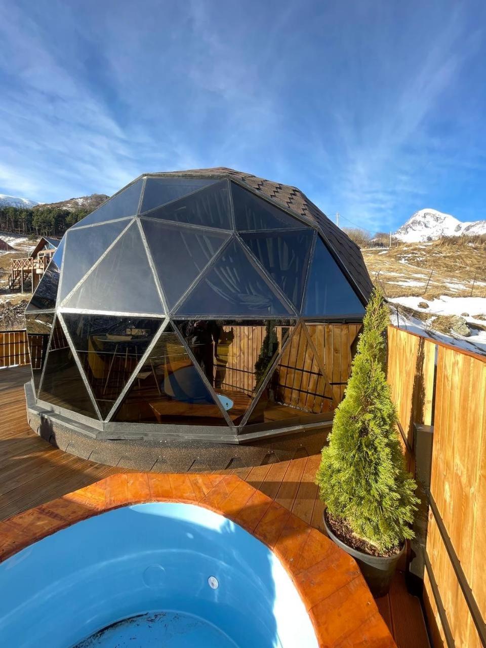 カズベギ Gabua Glampingヴィラ エクステリア 写真